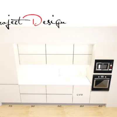 Cucina a PREZZI OUTLET in laminato opaco Arredo3 -58%