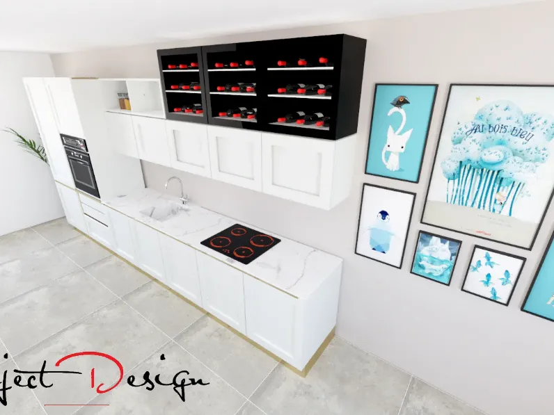 Cucina Arredo3 Meg  OFFERTA OUTLET sconto 46% 