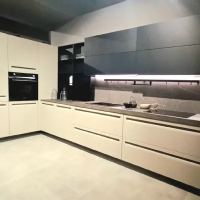 CUCINA ad angolo Arredo3 Cucina angolare mod. tekna SCONTATA 50%