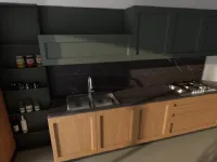 Cucina frida composizione 5 moderna rovere chiaro Arredo3 lineare scontata 40%