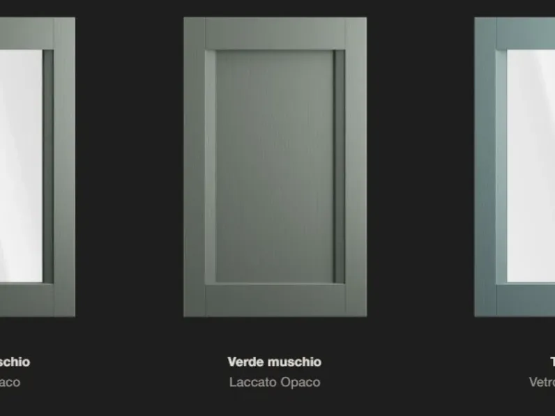 Cucina frida composizione 5 moderna rovere chiaro Arredo3 lineare scontata 40%