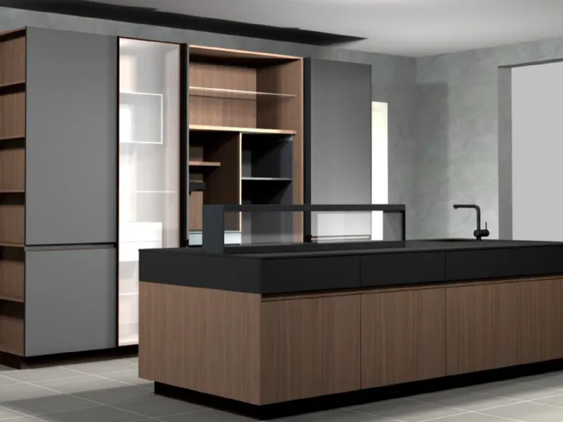 Cucina con isola Arrital Ak project SCONTATA 50%