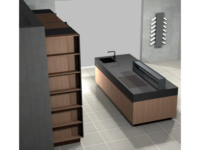 Cucina con isola Arrital Ak project SCONTATA 50%