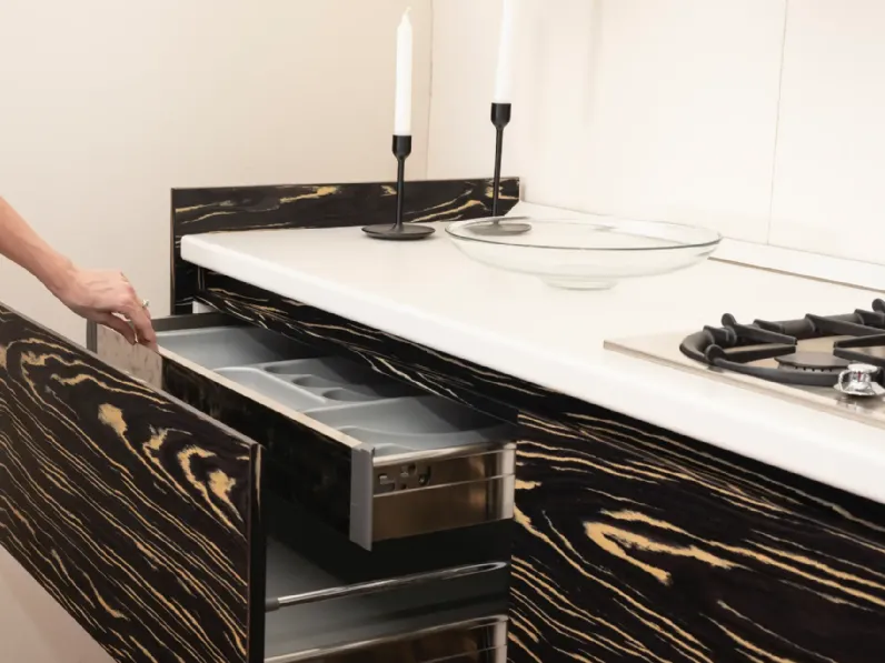 Cucina a PREZZI OUTLET in legno Artigianale -65%