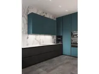 Cucina Artigianale moderna ad angolo altri colori in laminato opaco Modello altair new stile unico 