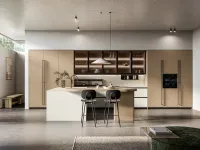 Cucina Asia 05 con penisola Arredo3 con uno sconto imperdibile