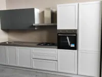 Cucina lineare moderna bianca Evo cucine Bali a soli 2750