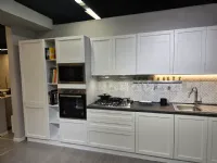 Cucina americana lineare Elsa  total white Net cucine a prezzo ribassato