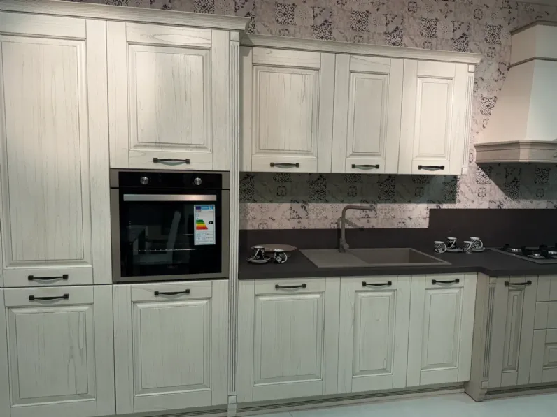 Cucina a PREZZI OUTLET in legno Arrex -30%