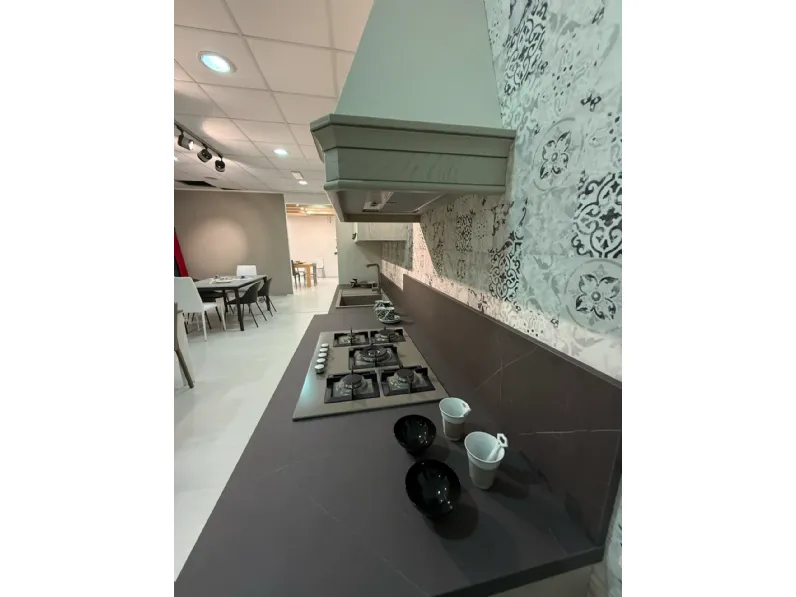 Cucina a PREZZI OUTLET in legno Arrex -30%