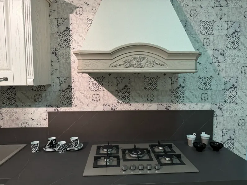 Cucina a PREZZI OUTLET in legno Arrex -30%