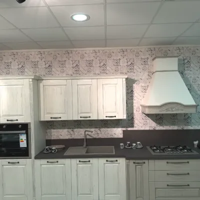 Cucina a PREZZI OUTLET in legno Arrex -30%