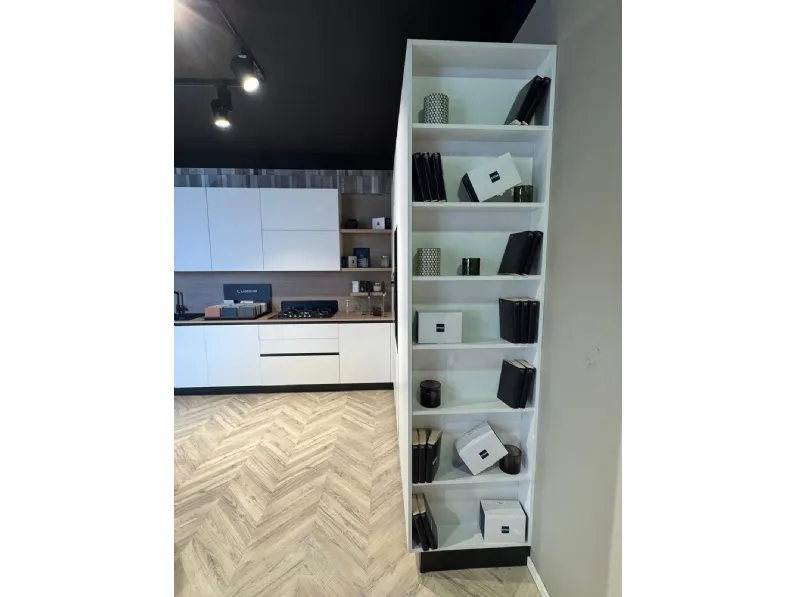 Cucina bianca design ad angolo Stosa Young a soli 8400€