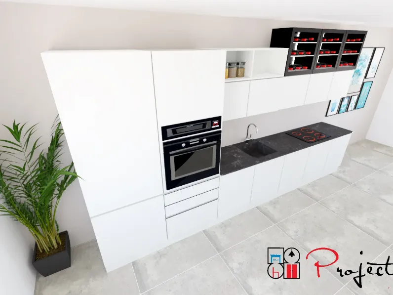 Cucina modello Sp22  Astra PREZZO SCONTATO 48%