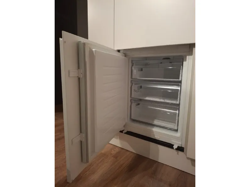 Cucina Traccia moderna bianca Febal ad angolo scontata 55%