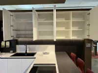 Cucina bianca moderna ad angolo Stosa Infinty a soli 12500 Euro