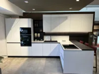 Cucina bianca moderna ad angolo Stosa Infinty a soli 12500 Euro