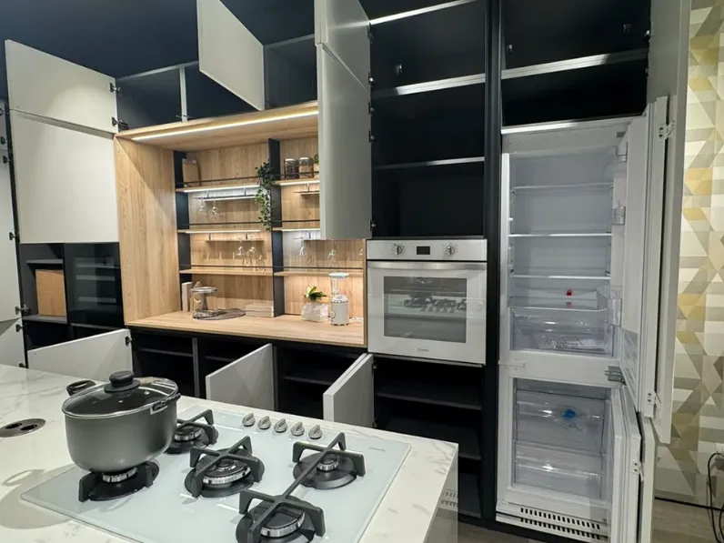 Cucina a prezzo ribassato con isola moderna Tag seta La casa moderna