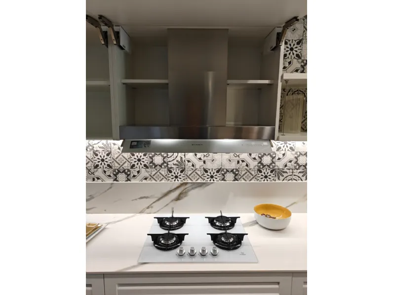 Cucina bianca moderna lineare Scavolini Carattere a soli 10500 Euro