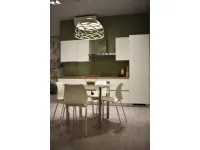 Cucina a PREZZI OUTLET in laminato opaco Scavolini -50%