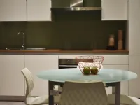 Cucina a PREZZI OUTLET in laminato opaco Scavolini -50%