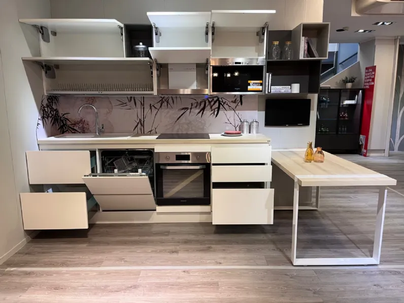 Cucina modello Foodshelf Scavolini PREZZO SCONTATO 40%