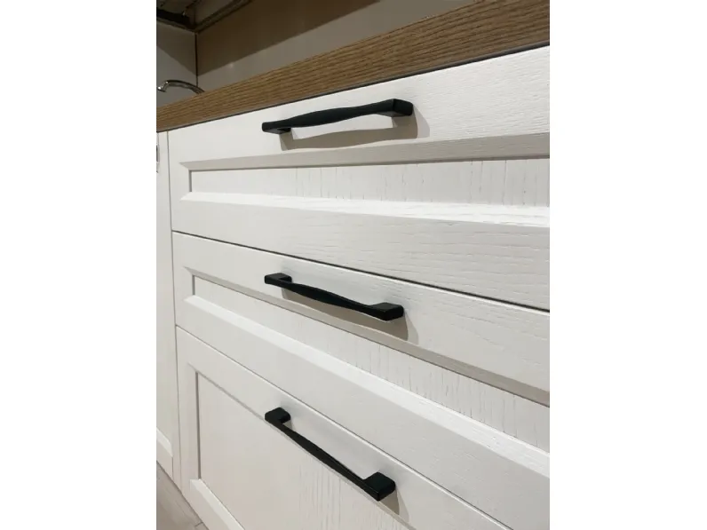 Cucina bianca moderna lineare Futura Artec a soli 5800€