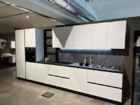 Cucina Mobilturi moderna lineare bianca in laccata opaco Mobilturi pop