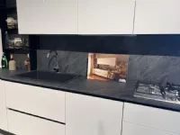 Cucina Mobilturi moderna lineare bianca in laccata opaco Mobilturi pop