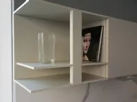 Cucina Dibiesse moderna lineare bianca in laccata opaco Play time gola