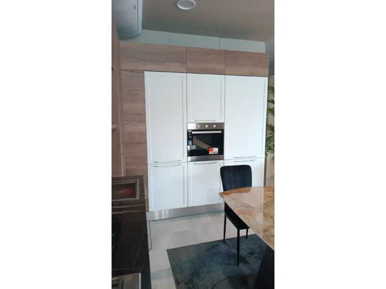 Cucina bianca provenzale ad angolo Telaio Imab a soli 6900€