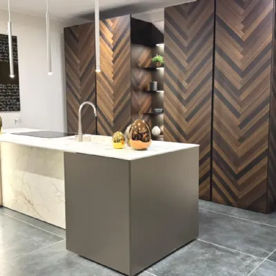 Cucina altri colori design con isola Binova Mantis a soli 26000 Euro