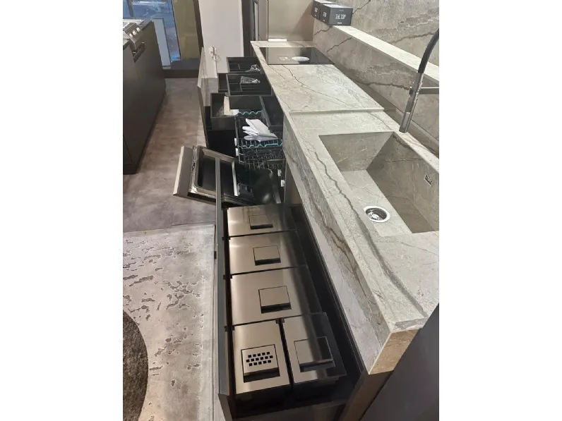 Cucina Binova Lab/bluna  pb24 PREZZO OUTLET scontata 40%