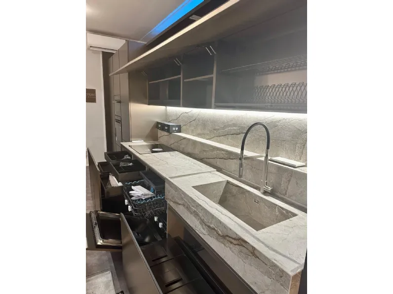 Cucina Binova Lab/bluna  pb24 PREZZO OUTLET scontata 40%