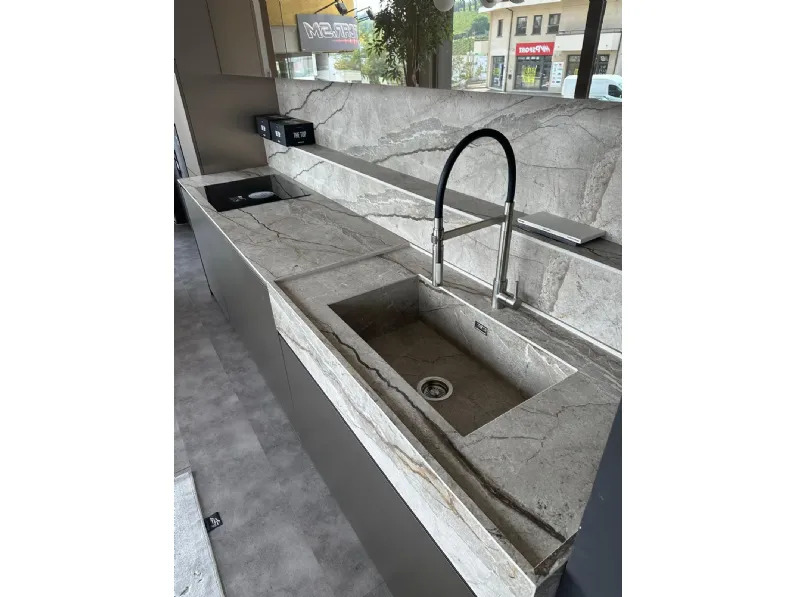 Cucina Binova Lab/bluna  pb24 PREZZO OUTLET scontata 40%