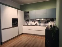 Cucina a PREZZI OUTLET in laminato materico Febal -50%