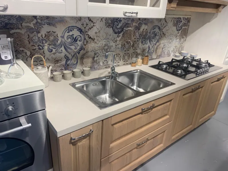 Cucina a prezzo ribassato lineare classica Bolgheri Stosa