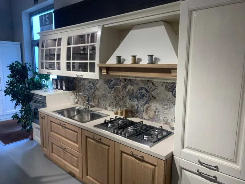 Cucina a prezzo ribassato lineare classica Bolgheri Stosa