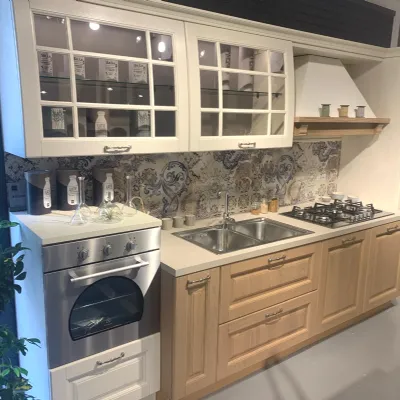 Cucina a prezzo ribassato lineare classica Bolgheri Stosa