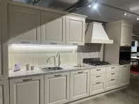Cucina lineare in legno a prezzo scontato 51%