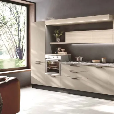 Cucina Imab moderna lineare altri colori in nobilitato Capri 