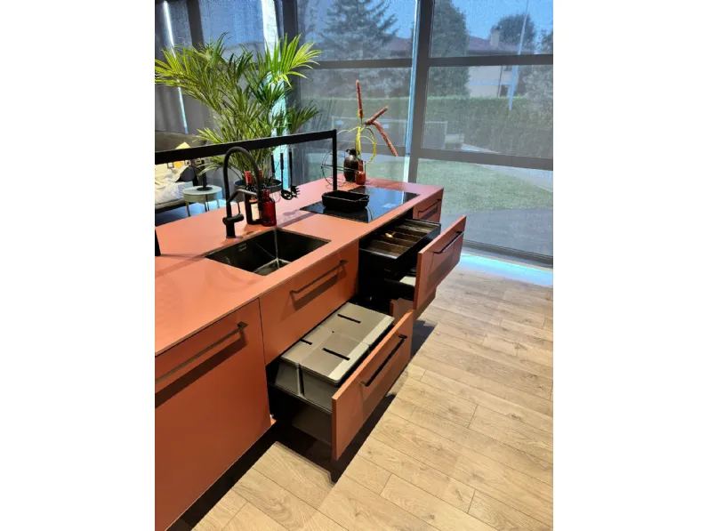 Cucina altri colori moderna con isola Cesar Unit a soli 29153 Euro