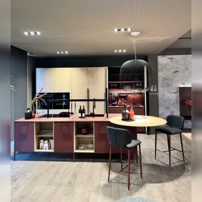 Cucina altri colori moderna con isola Cesar Unit a soli 29153 Euro