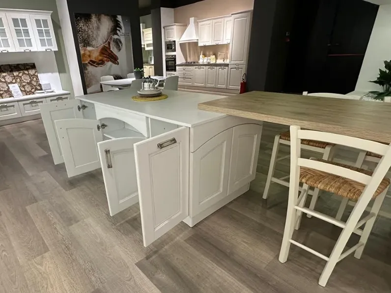 Cucina con isola Mobilturi Aisha SCONTATA 51%