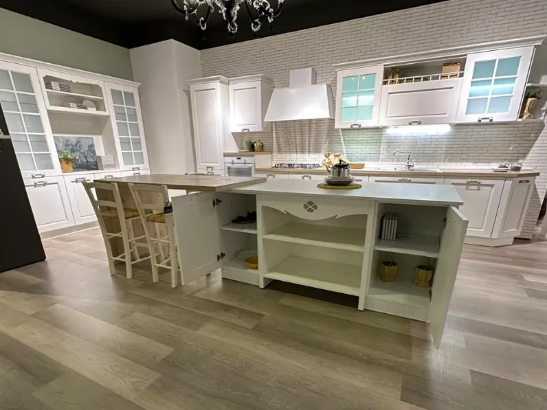 Cucina con isola Mobilturi Aisha SCONTATA 51%