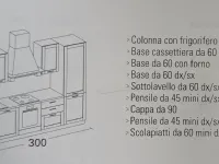 CUCINA lineare Arrex Nora SCONTATA 15%