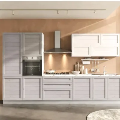 Cucina a PREZZI OUTLET in laccata opaco Artigianale -50%