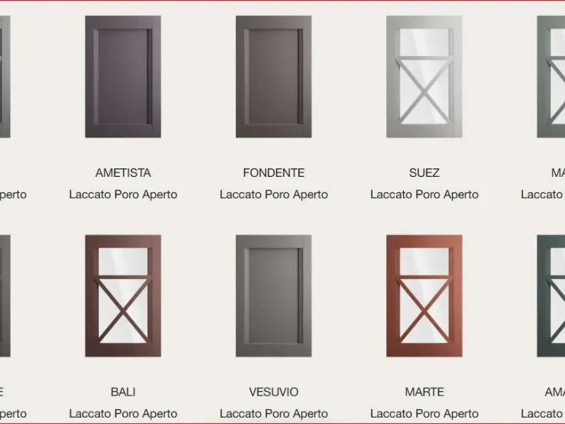 Cucina con isola Arredo3 Cucina frida composizione 6 SCONTATA 40%