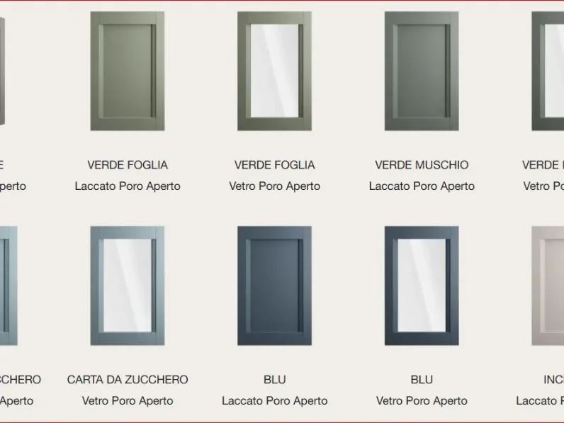 Cucina con isola Arredo3 Cucina frida composizione 6 SCONTATA 40%