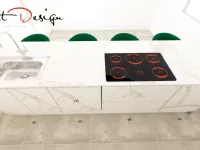 Cucina con isola design bianca Arredo3 Kali a soli 8500